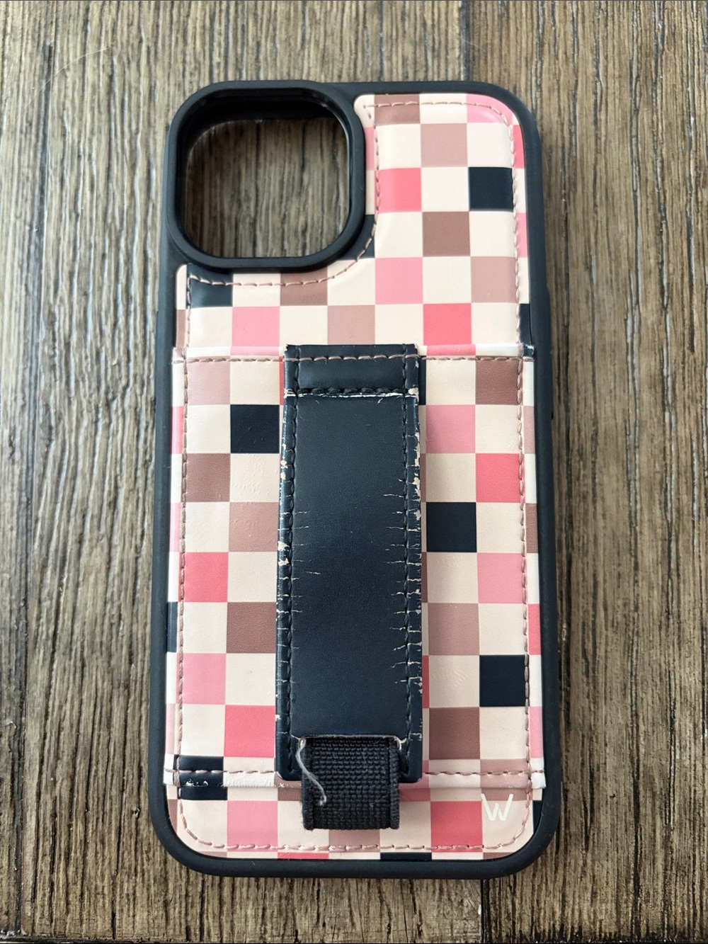 Walli iPhone 15 case- Checkmate by Harmony Beus 🩷 🤎